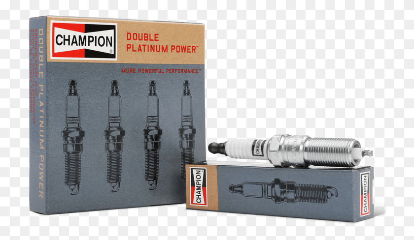 726x428 Champion Double Platinum Spark Plugs, Adapter, Machine, Plug HD PNG Download