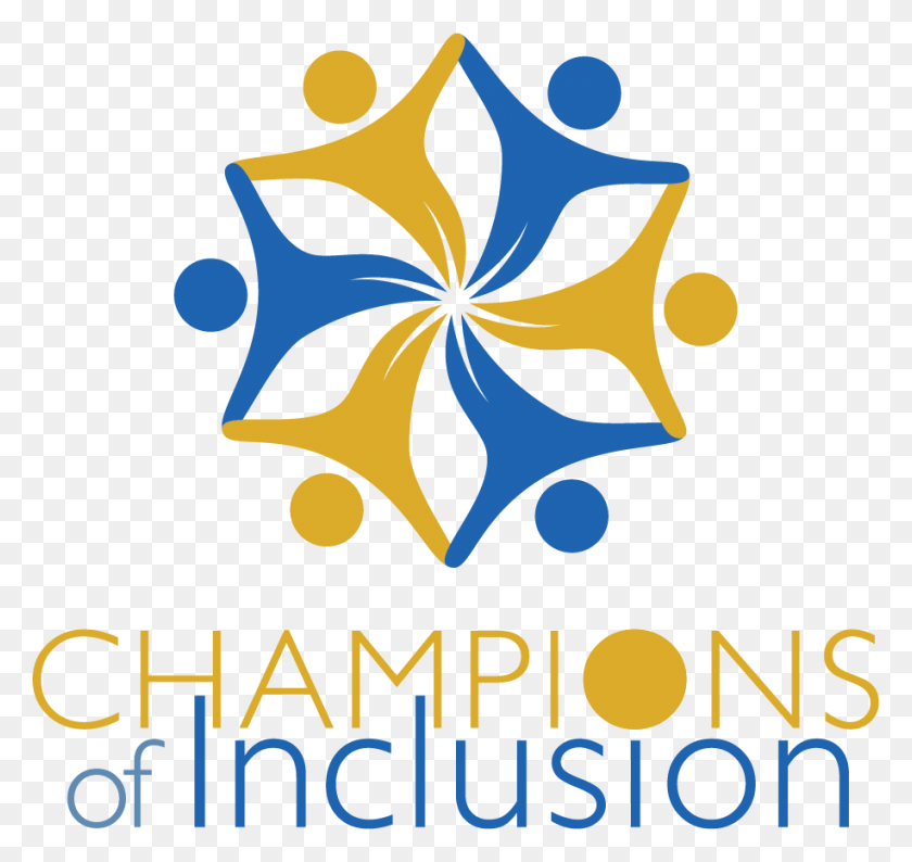 916x862 Descargar Png Campeones De La Inclusión Un Logotipo De Inclusión Comercial Accesibilidad Cultural, Cartel, Publicidad, Símbolo Hd Png