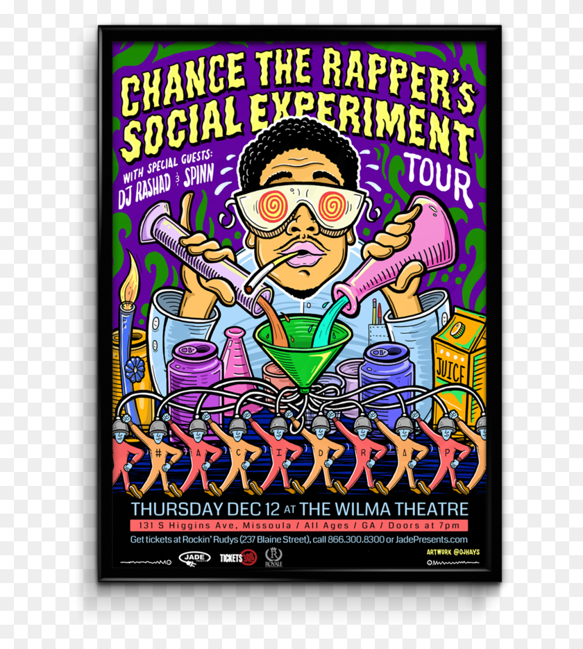 629x875 Chance The Rapper Poster Chance The Rapper Lion, Advertisement, Flyer, Paper HD PNG Download