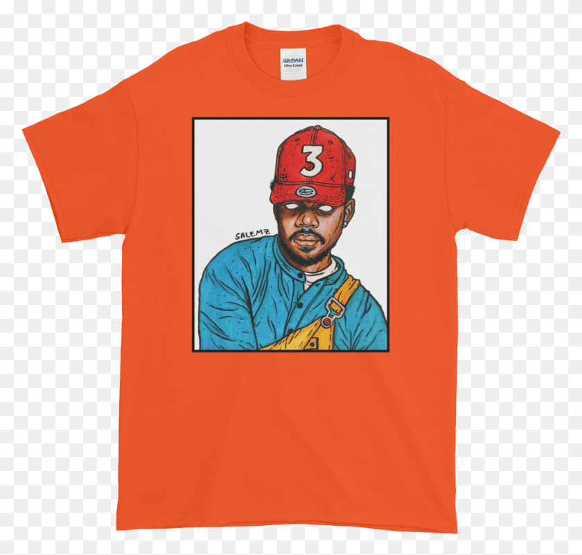 966x918 Chance The Rapper Tee Funny Trombone Shirts, Clothing, Apparel, Person HD PNG Download