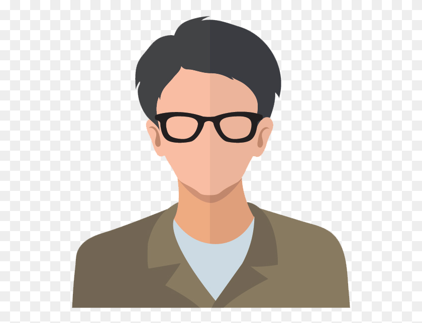 555x583 Chandan V Team Member Icon, Person, Clothing, Glasses HD PNG Download