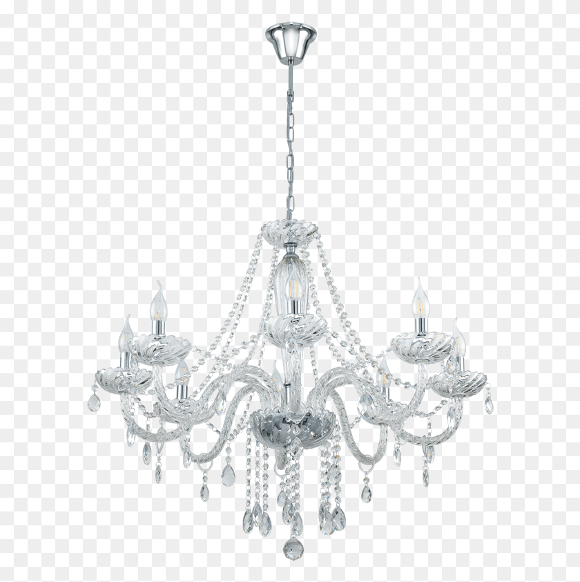 590x782 Chandelier Zyrandol Basilano, Lamp, Crystal HD PNG Download