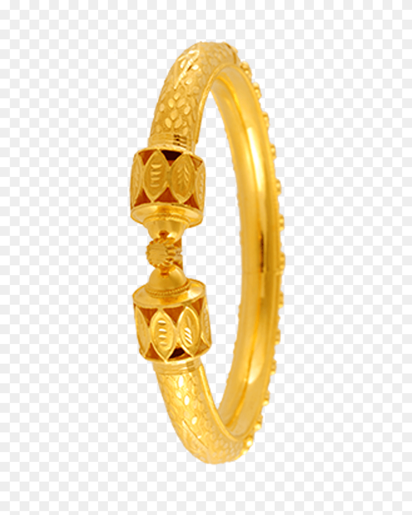 509x988 Chandra Jewellers 22k Yellow Gold Bangle Pc Chandra Jewellers Bangles Collection With Price, Handle, Pillar, Architecture HD PNG Download
