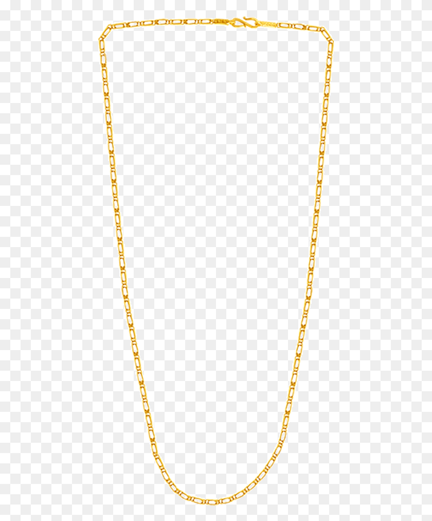459x952 Chandra Jewellers 22K Yellow Gold Chain Necklace, Stick, Cane, Jewelry Descargar Hd Png