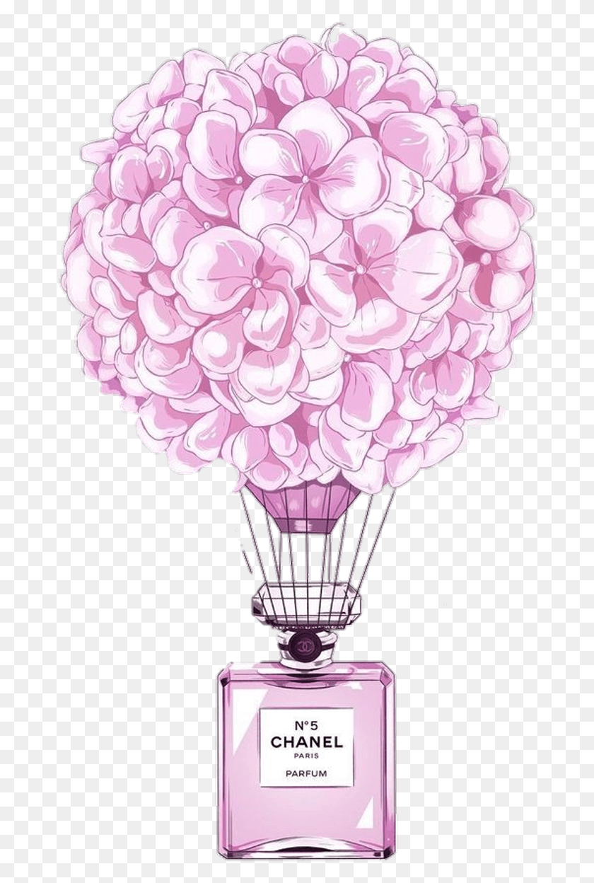 681x1188 Chanel Retro Pngstickers Watercolor Illustration, Lamp, Vehicle, Transportation HD PNG Download