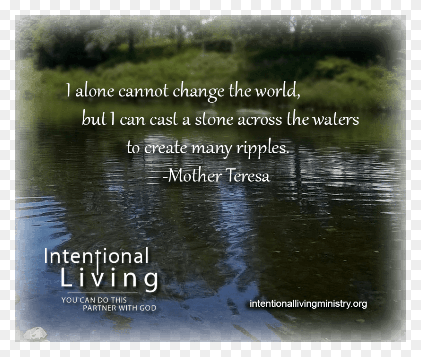 825x691 Change The World Mother Teresa Poster, Water, Outdoors, Nature HD PNG Download