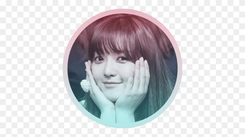 410x410 Chanmi Sticker Girl, Face, Person, Human HD PNG Download