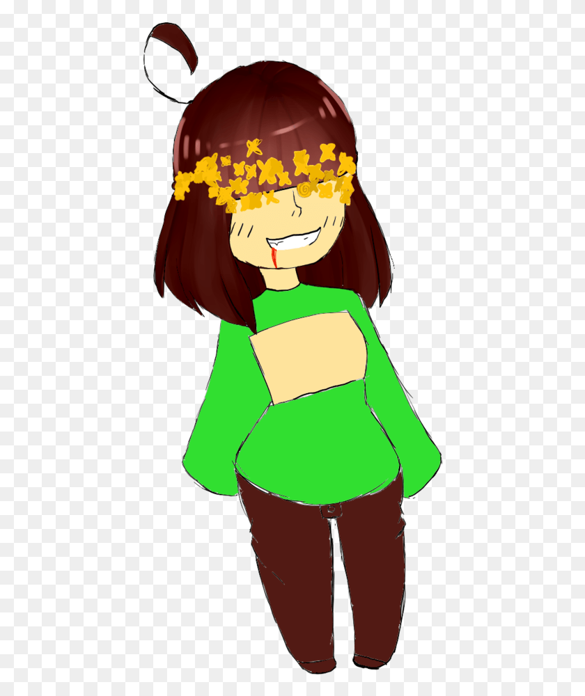 432x940 Chara Undertale Chara Andertejl Cartoon, Person, Human, Toy HD PNG Download