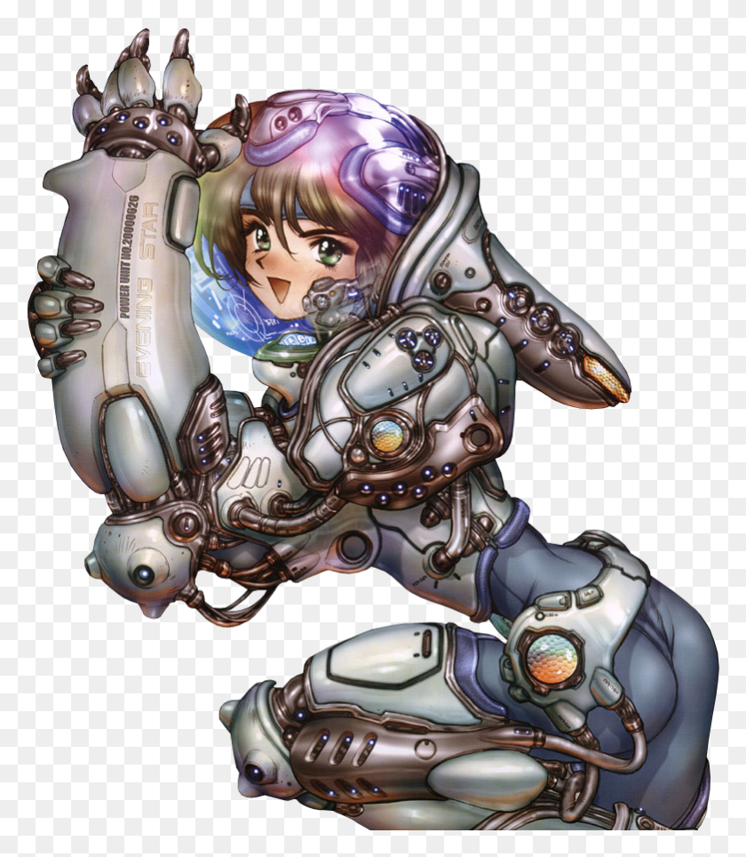 781x906 Character Design Masamune Shirow Appleseed Mecha, Person, Human, Figurine HD PNG Download