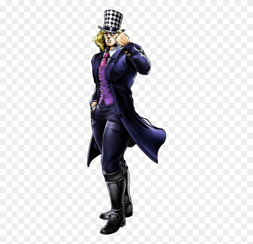 264x748 Character Profile Wikia Jojo39s Bizarre Adventure Part 1 Characters, Person, Human, Clothing HD PNG Download