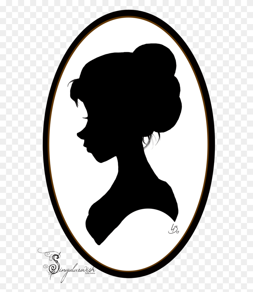 591x909 Character Silhouette Jane By Mildartattack Tarzan Jane Silhouette, Stencil, Person HD PNG Download