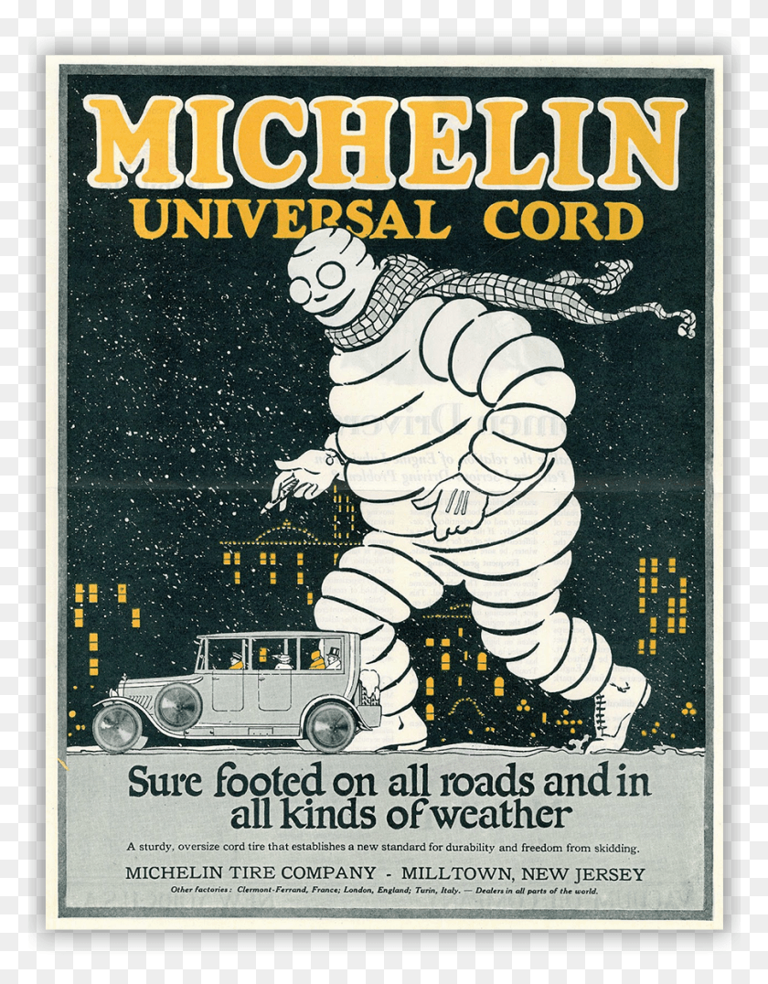 901x1174 Characters In The History Of Advertising Michelin Man, Advertisement, Poster, Flyer Descargar Hd Png