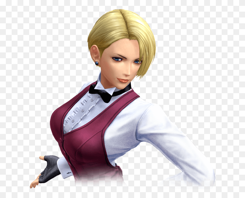 638x620 Charaimg King King Of Fighters Xiv King, Person, Human, Clothing HD PNG Download