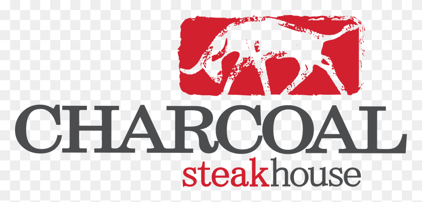 3148x1385 Charcoal Steak House Logo Charcoal Steakhouse Logo, Label, Text, Alphabet HD PNG Download