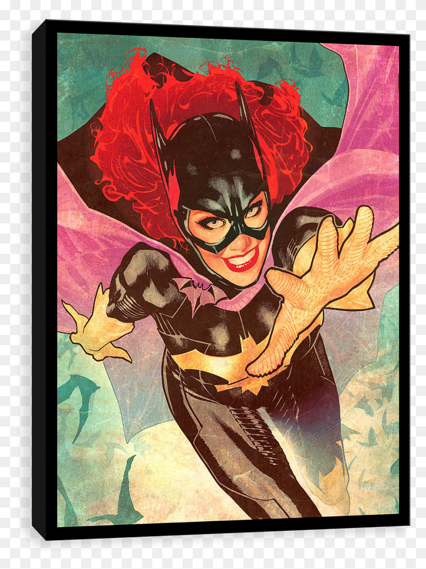 900x1225 Charge Comic Batgirl, Comics, Book, Person HD PNG Download