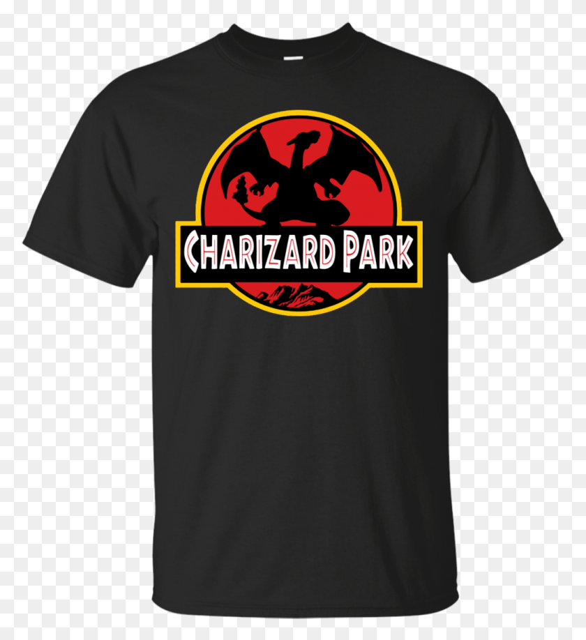 1039x1143 Charizard Park Dragona Jurrasic Park Parody Mens T Shirt Fuck Trump Shirt Deadpool, Clothing, Apparel, T-shirt HD PNG Download