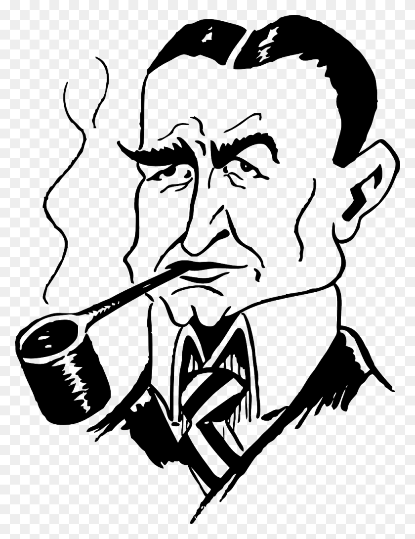 969x1280 Charles Dawes Cartoon, Stencil, Smoke Pipe, Person HD PNG Download