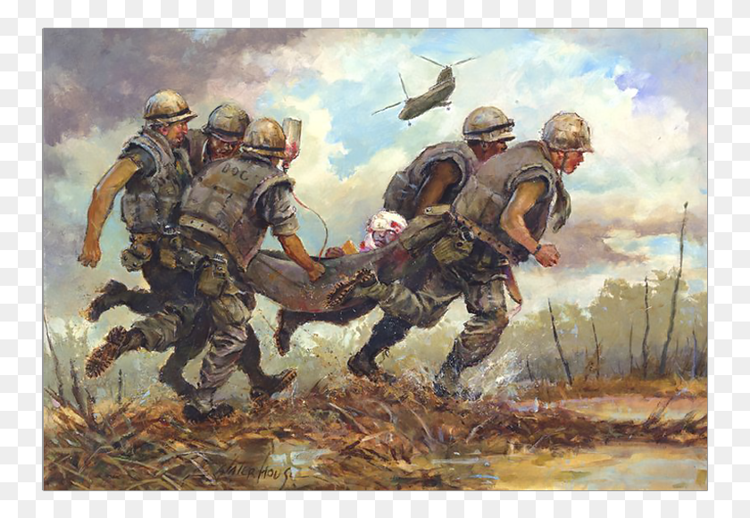 747x520 Charles Waterhouse Paintings, Person, Human, Military HD PNG Download