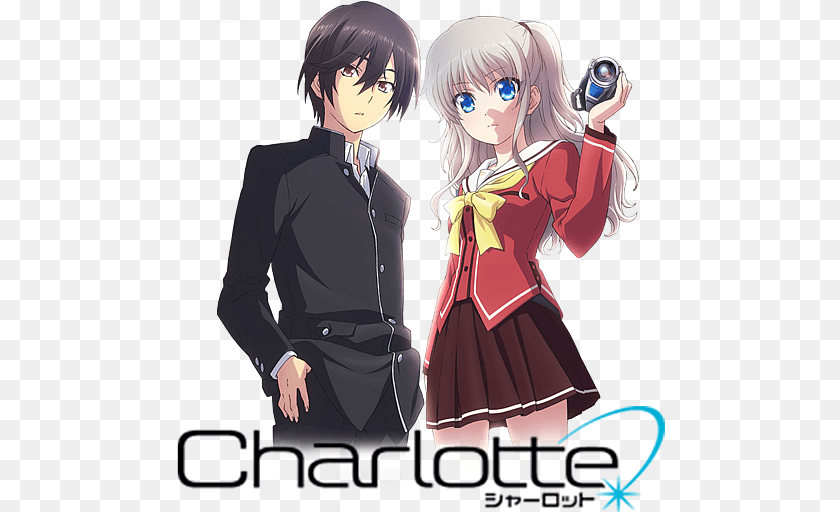 489x512 Charlotte Charlotte Anime, Book, Comics, Publication, Manga Transparent PNG