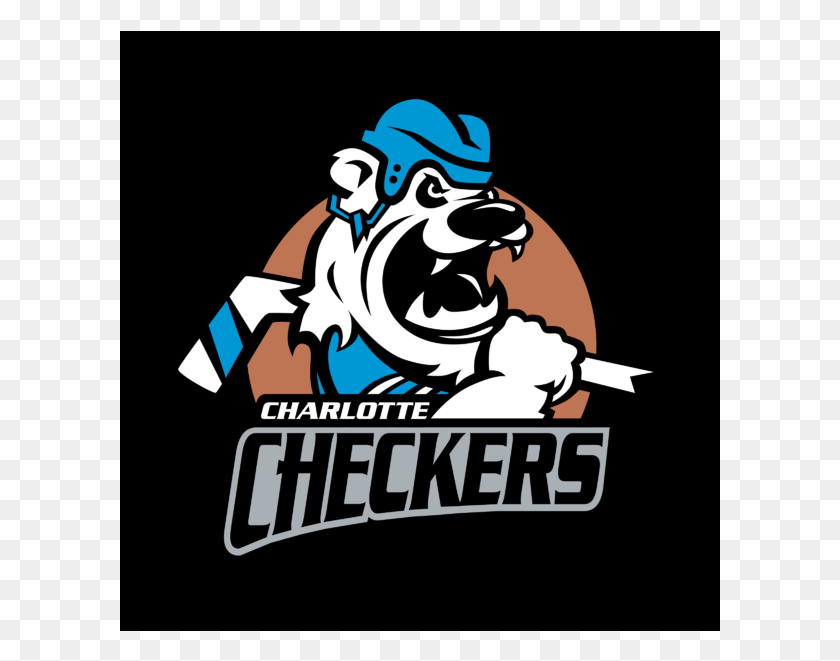 601x601 Charlotte Checkers, Poster, Advertisement, Label HD PNG Download