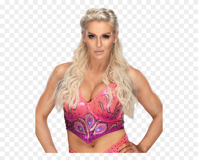 541x616 Charlotte Flair Charlotte Flair Smackdown Women39s Champion, Clothing, Apparel, Person HD PNG Download