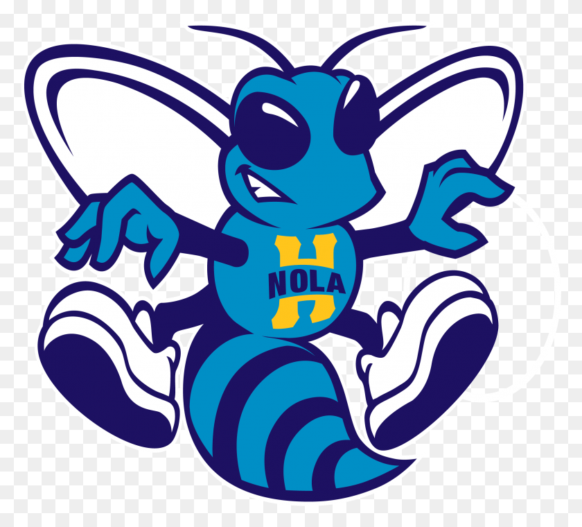 2357x2116 Charlotte Hornets Logo New Orleans Hornets, Wasp, Bee, Insect HD PNG Download
