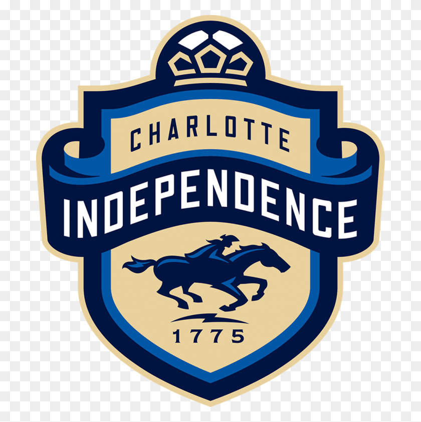 696x781 Charlotte Independence 3 2 Loss To Toronto Fc At Sportsplex Charlotte Independence Logo, Symbol, Trademark, Badge HD PNG Download