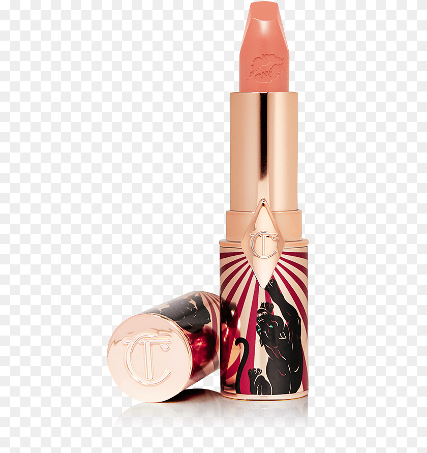 424x891 Charlotte Tilbury Angel Alessandra Lipstick, Cosmetics, Bottle, Perfume Sticker PNG