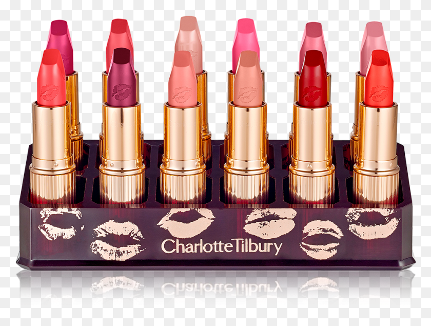 925x682 Charlotte Tilbury Lipstick Vault, Cosmetics HD PNG Download