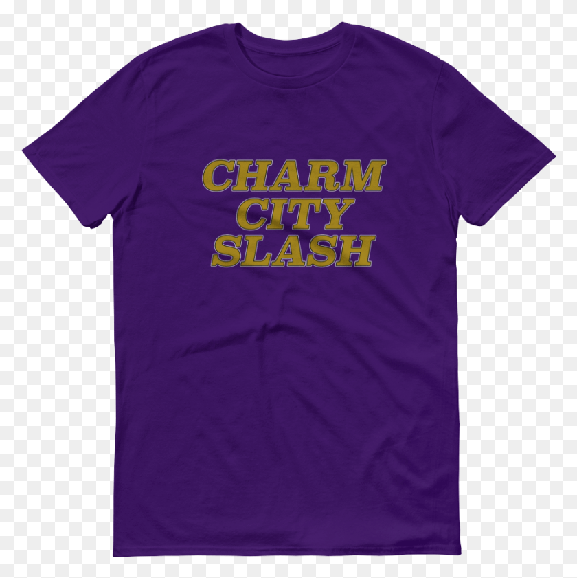 865x867 Charm City Slash Camiseta De Manga Corta Camisa Activa, Ropa, Vestimenta, Camiseta Hd Png Descargar