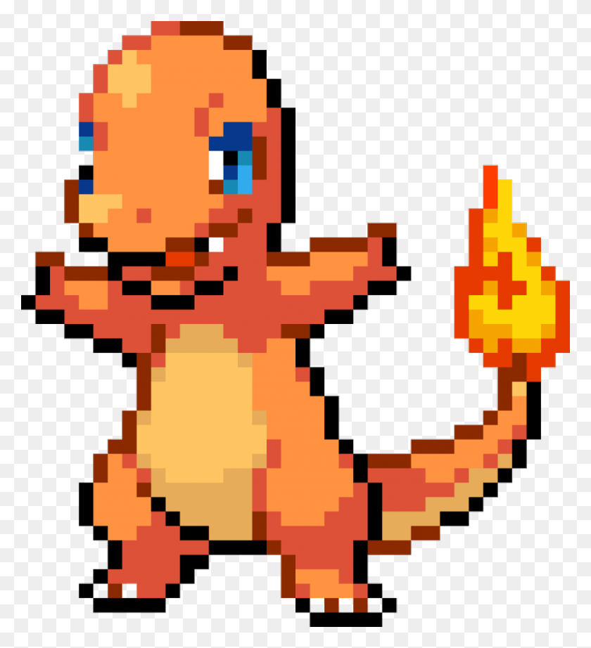 1024x1132 Charmander Sticker Pokemon Fire Red Charmander Sprite, Rug, Outdoors, Animal HD PNG Download