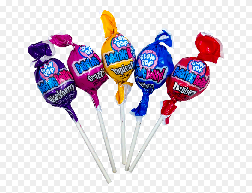 658x582 Charms Blow Pop Bursting Berry 48 Pops Box Lollipop, Еда, Конфеты, Еда Png Скачать