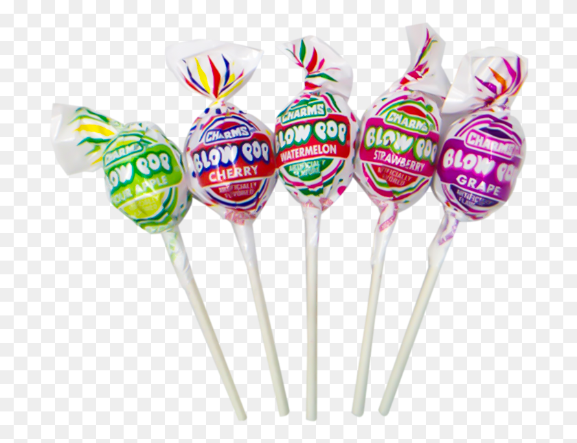 700x586 Charms Blow Pops Assorted Sour Apple Cherry Watermelon Lollipop, Food, Candy HD PNG Download