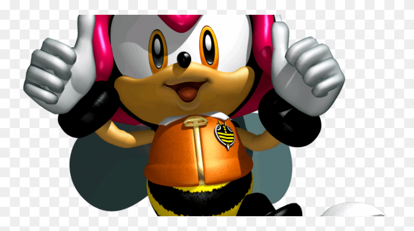 1201x631 Descargar Png / Charmy The Bee, Sonic, Toy, Super Mario, Mascot Hd Png
