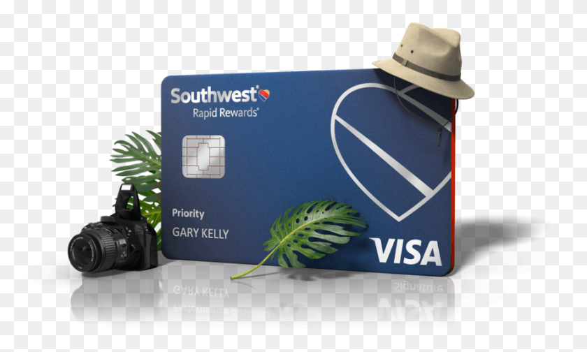 878x500 Chase Jungle All Cards Digital Rgb Southwest Airlines, Text, Hat, Clothing HD PNG Download