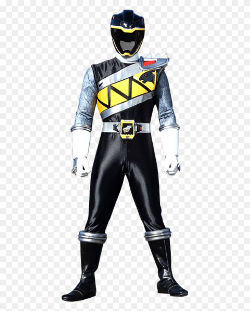 429x986 Chase Randall Black Dino Charge Ranger Black Power Ranger Dino Charge Costume, Helmet, Clothing, Apparel HD PNG Download