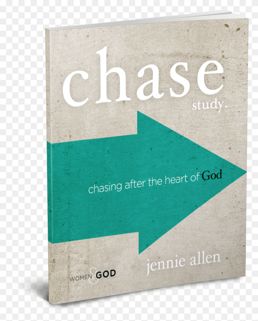 795x1003 Chase Study Guide By Jennie Allen Book Cover, Novel, Book, Advertisement HD PNG Download