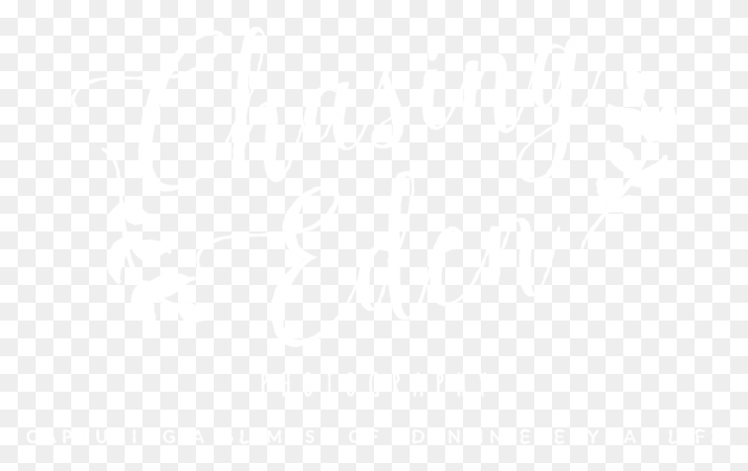 1000x602 Chasing Eden Main Logo Watermark White Calligraphy, Text, Letter, Label HD PNG Download