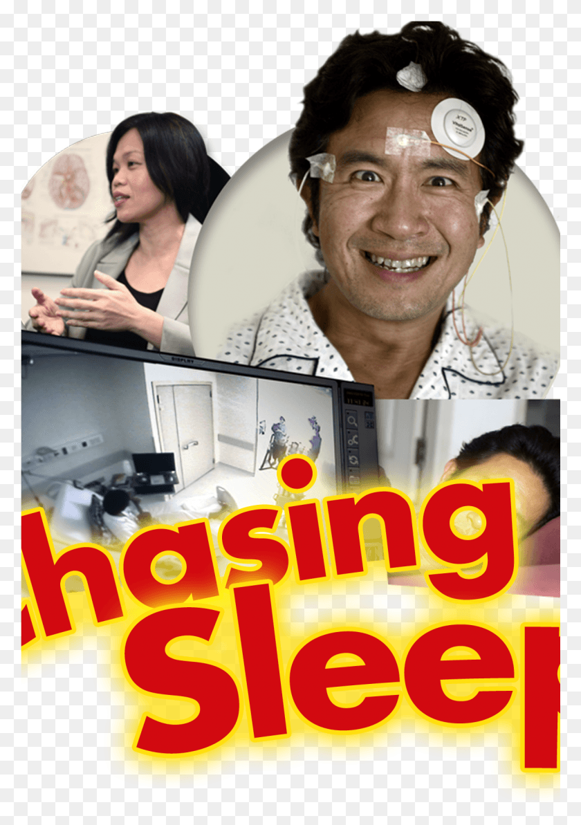 1174x1706 Chasing Sleep Poster, Person, Human, Face HD PNG Download