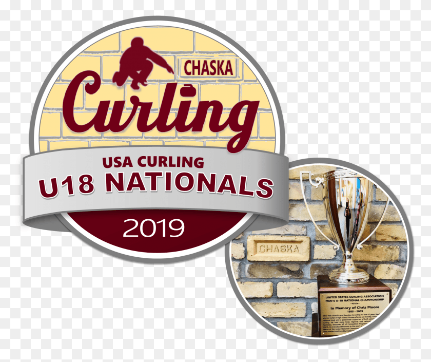 2075x1716 Chaska Curling Center Logo, Person, Human, Trophy HD PNG Download