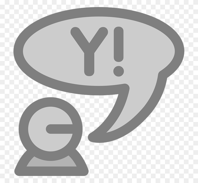 725x720 Chat Yahoo Instant Messenger Chatting Chat Room Idioma Icono, Clothing, Apparel, Helmet HD PNG Download