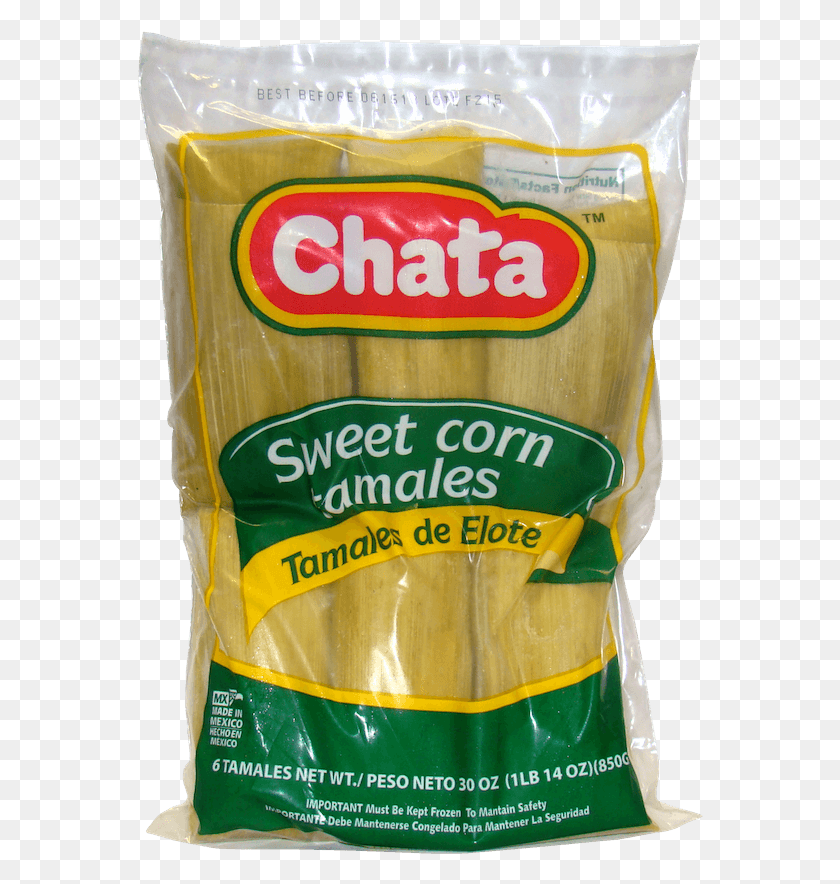 567x824 Chata Swwet Corn Tamales 6 Pieces Chata, Food, Beer, Alcohol HD PNG Download