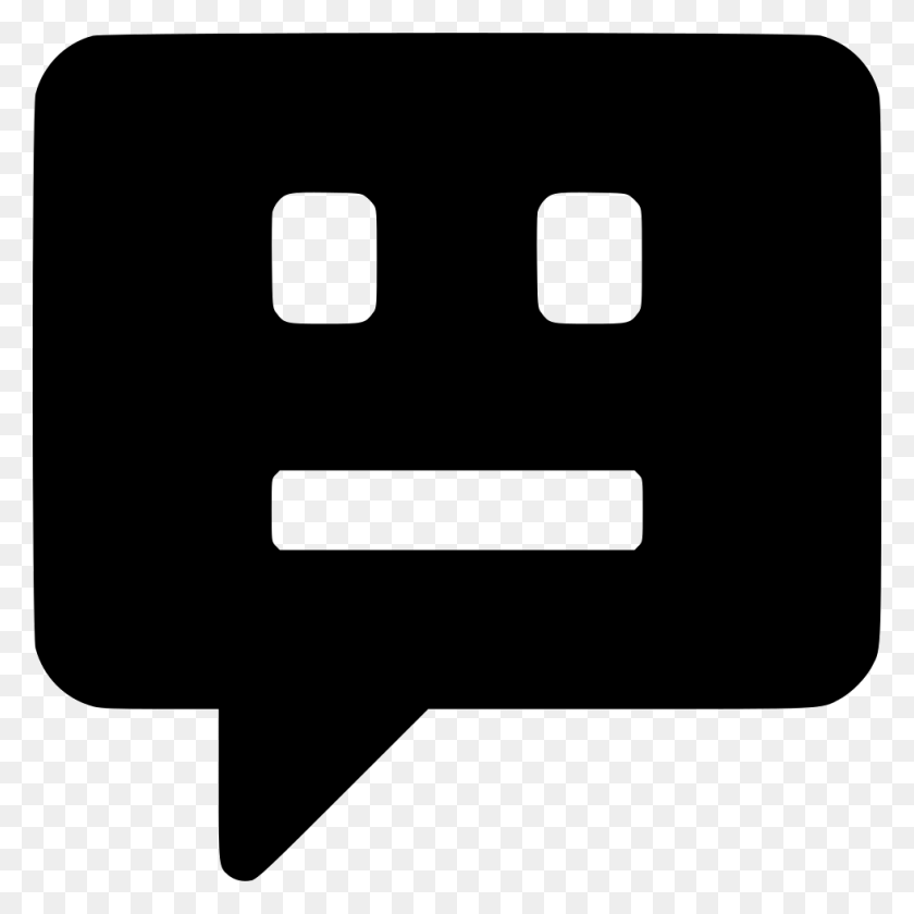 980x980 Chatbot Svg Icon Free White Chatbot Icon, Stencil, Adapter, Pac Man HD PNG Download