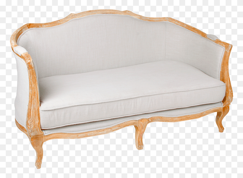 775x556 Chateau Settee Studio Couch, Furniture, Bed, Table HD PNG Download