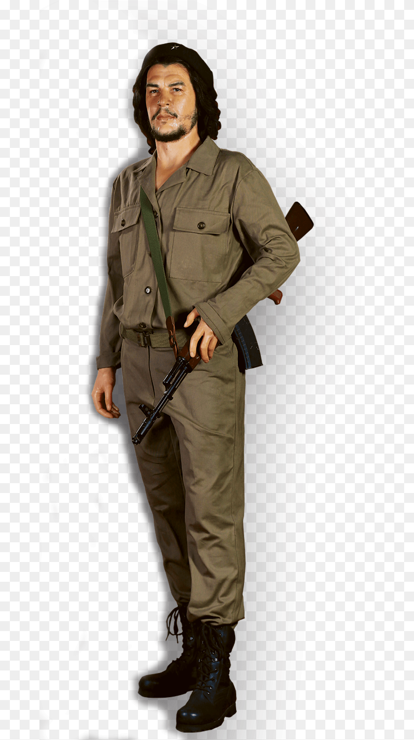682x1501 Che Guevara Wax Museum Che Guvara, Adult, Person, Man, Male Transparent PNG