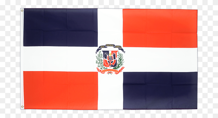 687x397 Descargar Png Bandera De República Dominicana República Dominicana, Símbolo, Texto, Bandera Estadounidense Hd Png