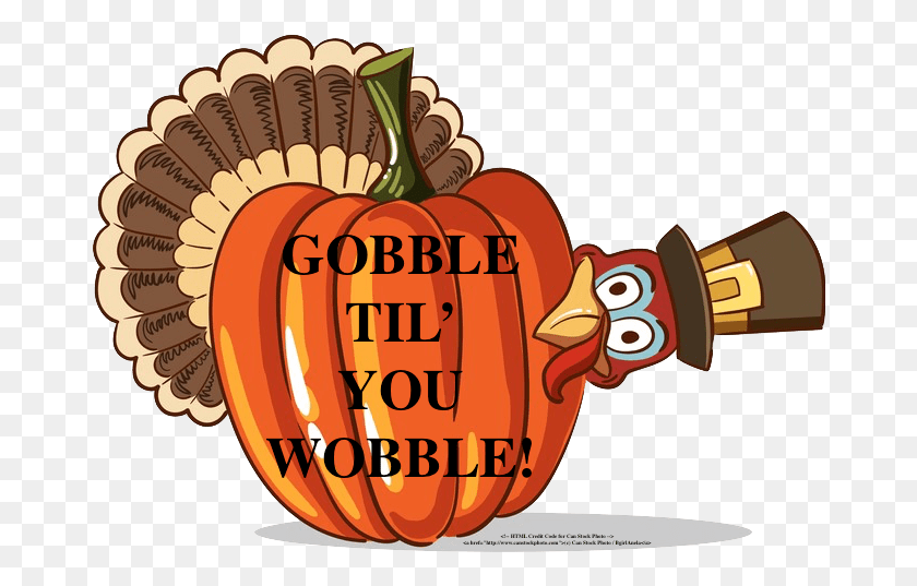 674x477 Cheatham News Wishes You A Happy Thanksgiving Library Happy Thanksgiving Gobble Til You Wobble, Dynamite, Bomb, Weapon HD PNG Download