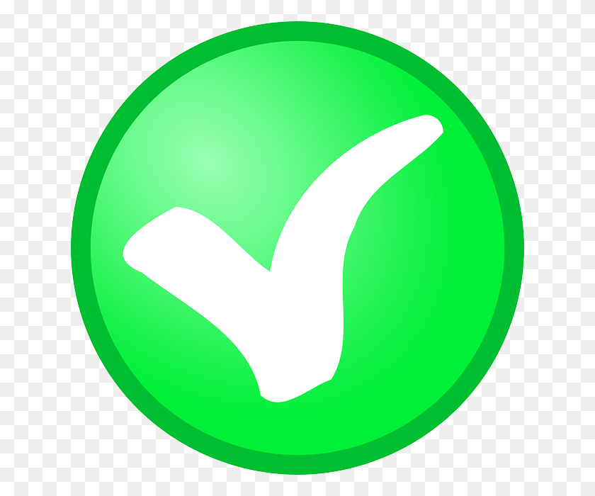 640x640 Descargar Png Círculo De Verificación Marca De Verificación Verde Confirmar Bien Marcar Aceptar No, Logotipo, Símbolo, Marca Registrada Hd Png