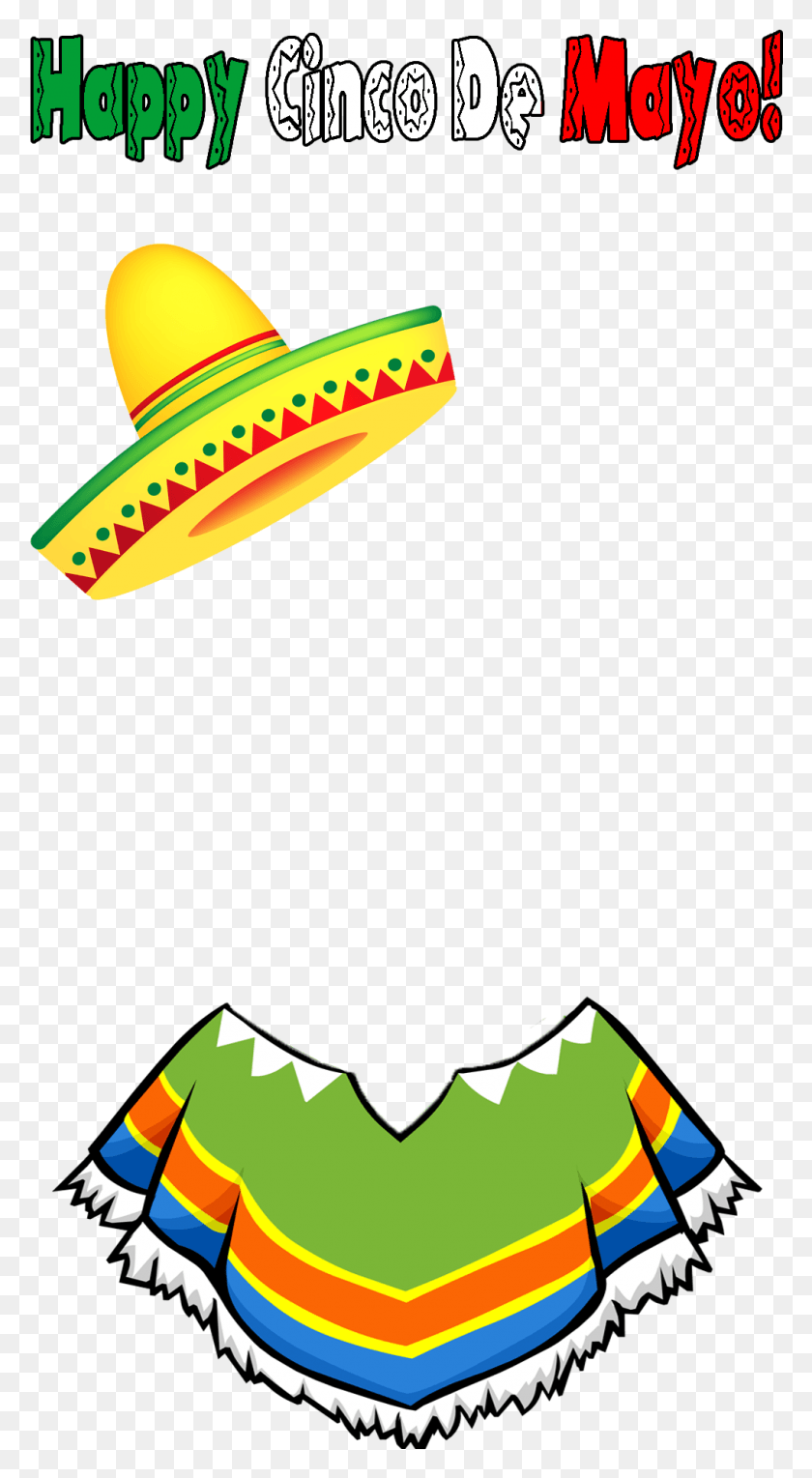 1012x1907 Check Out Our Cinco De Mayo Filter We Had Go Live At Sombrero Clipart No Background, Clothing, Apparel, Hat HD PNG Download
