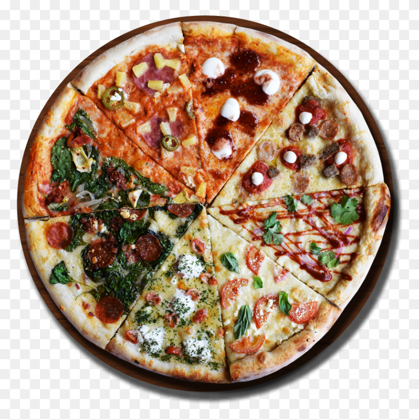 817x820 Check Out Our Food Saint Anthony Academy Of Quezon City, Pizza, Meal, Dish HD PNG Download